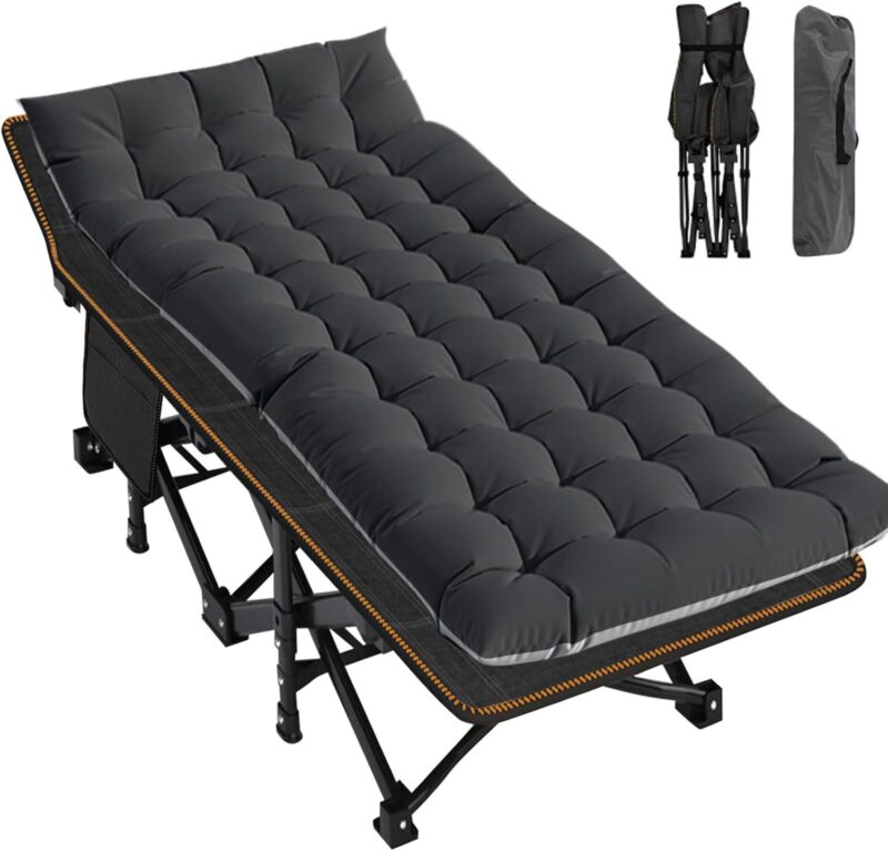 Our Lilypelle Folding Cot: Sturdy, Spacious Sleep