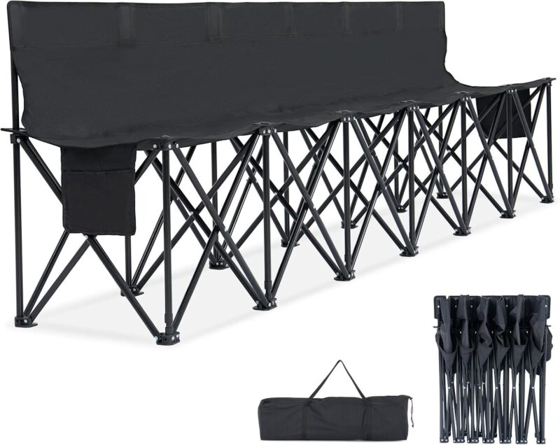Our Sideline Solution: LILYPELLE 6-Seat Bench
