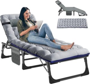 Our Take: Versatile 5-Position Folding Chaise for Outdoors