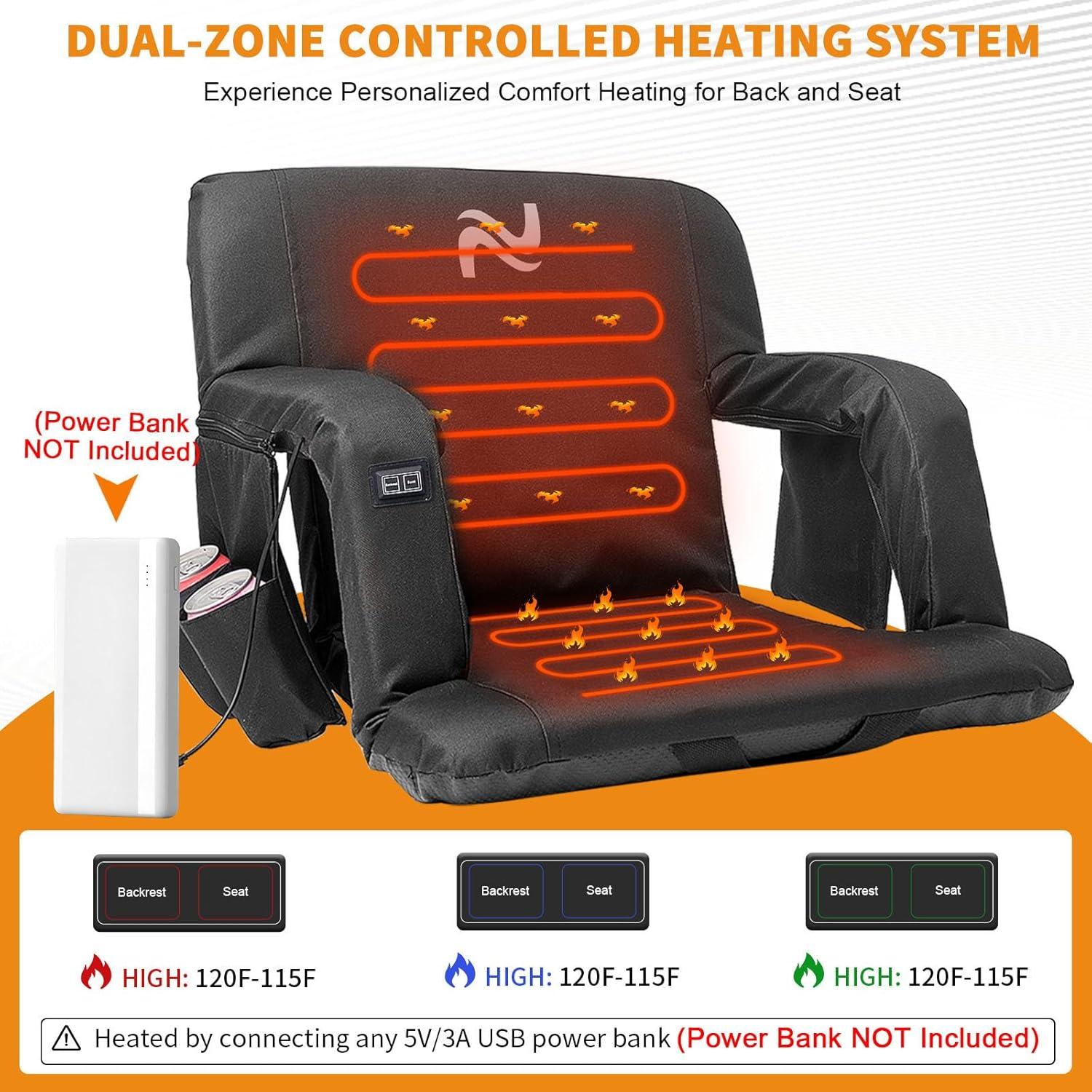 We Tested Our LILYPELLE Heated Seat: Dual-Zone ⁣Comfort
