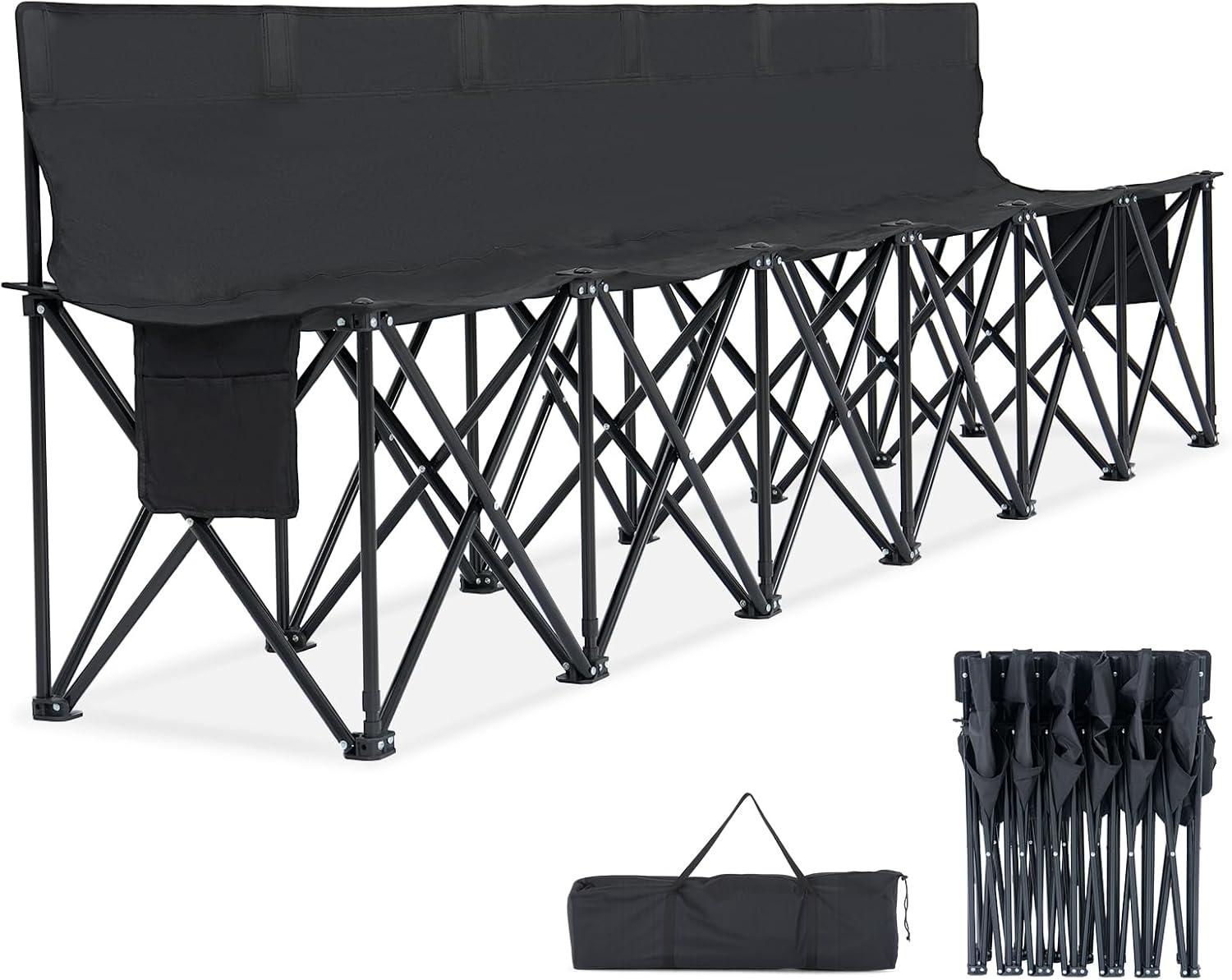 Our Sideline Solution: LILYPELLE 6-Seat Bench