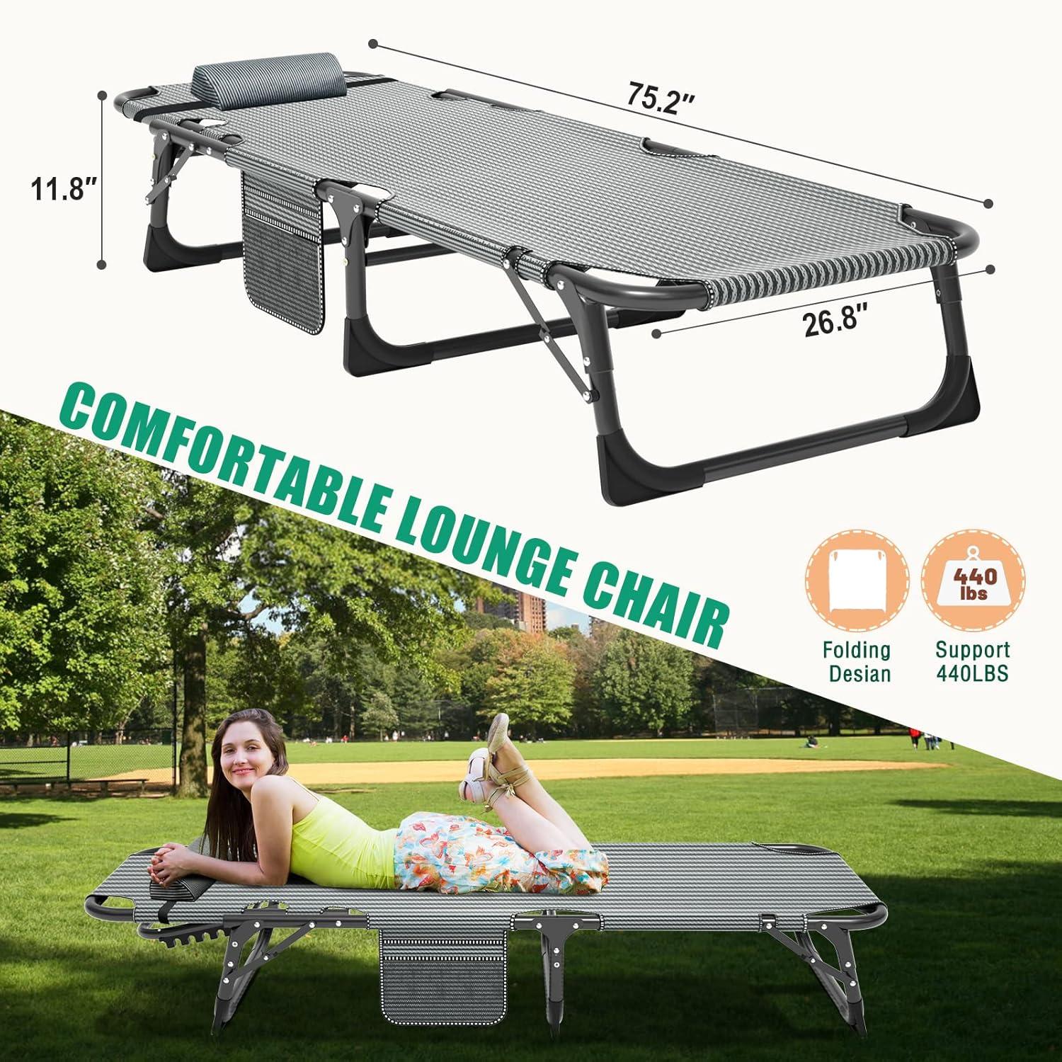Our Take:​ Versatile 5-Position Folding chaise for ⁣outdoors