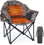 Our Review: Heated Oversized Moon Chair for Camping