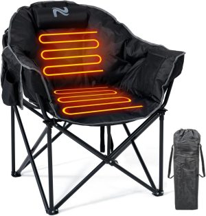 Our Review: Oversized Heated Moon Chair for Outdoors