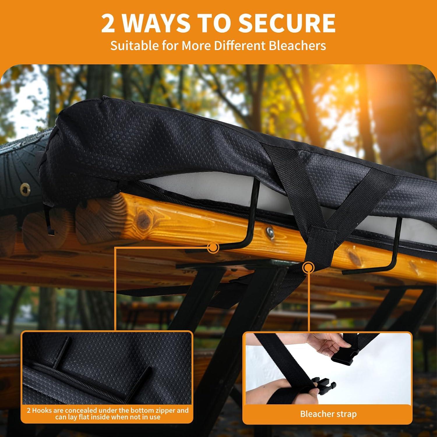 We Tried LILYPELLE: Cozy Heated Massage Bleacher Seat