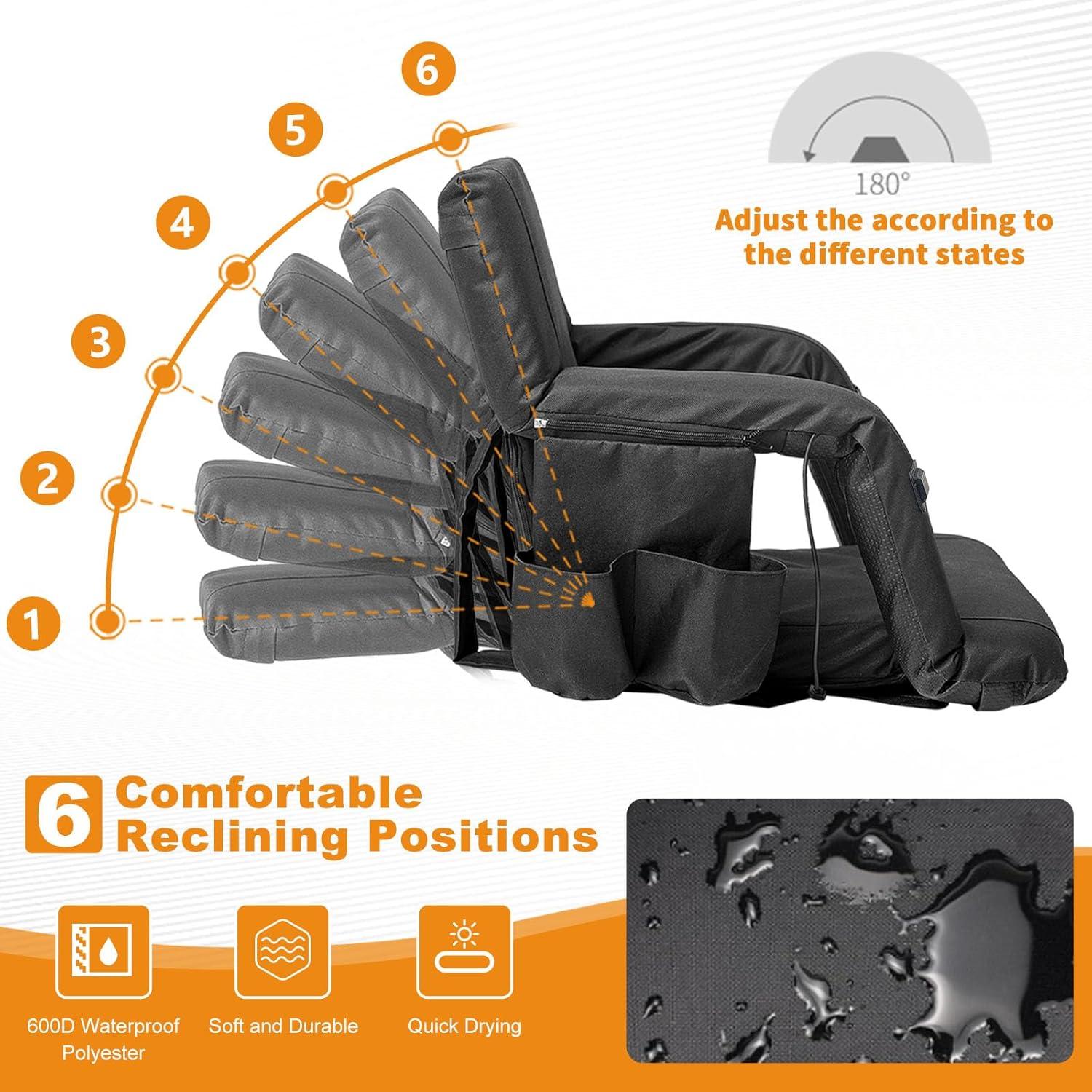 Our Take: Cozy Heated Bleacher Seat That Delivers